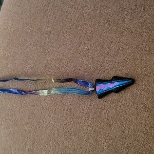 Glass Sterling silver pendant